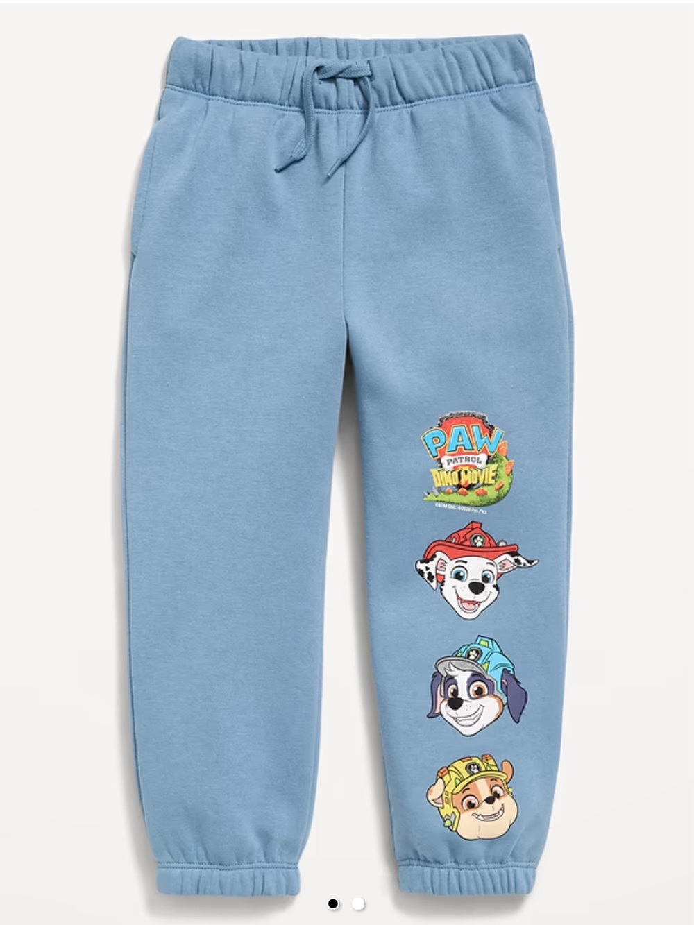 Paw Patrol Light Blue Jogger Sweatpants with Character Patches